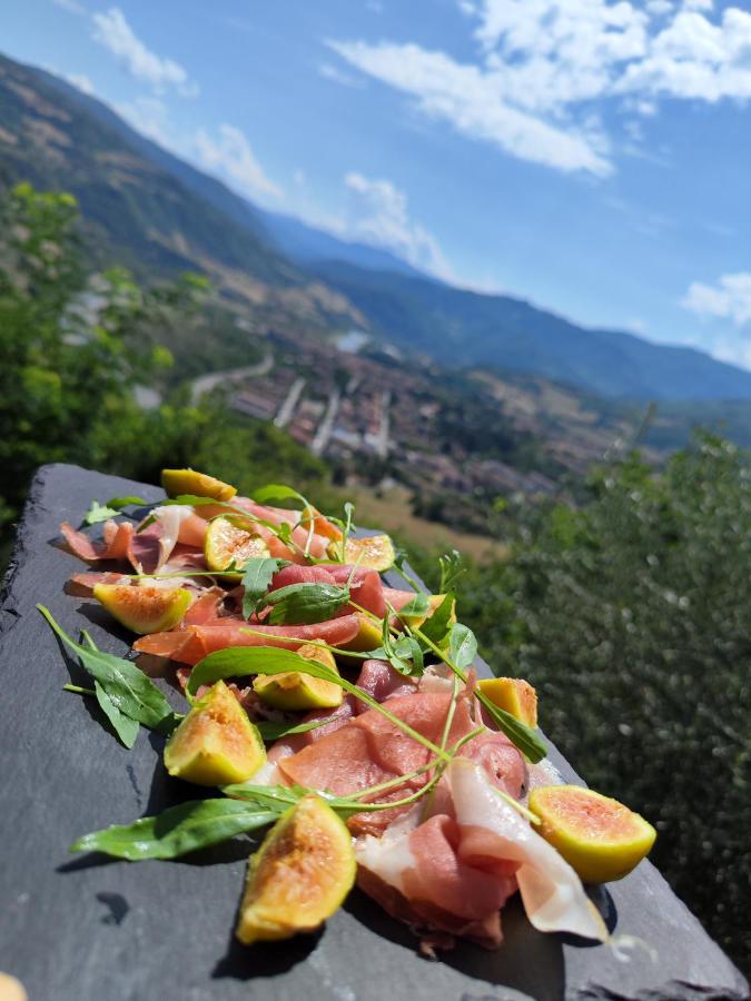 Villa Il Torrione Del Trebbia Bobbio Exterior foto